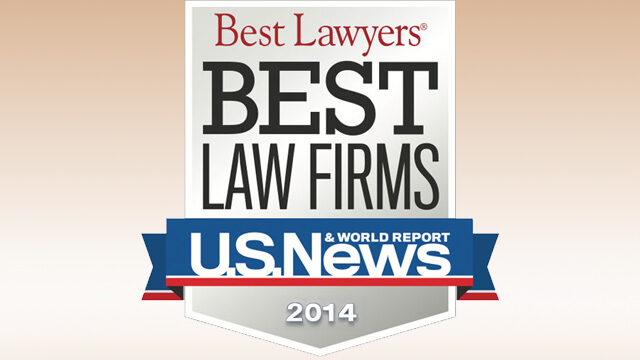 U.S. News & World Report – Best Lawyers® Ranks Pinales Stachler Young Burrell & Crouse Co., LPA as a 2014 “Best Law Firm”