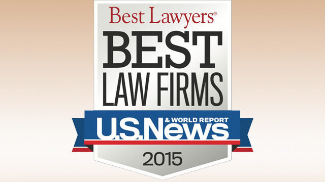 Pinales Stachler Receives Tier 1 Ranking in 2015 U.S. News – Best Lawyers® “Best Law Firms”